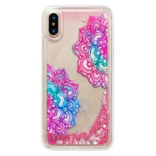 Protective Phone Case For iPhoneX All Cover Drop Resistant Glitter Powder Liquid Phone Case