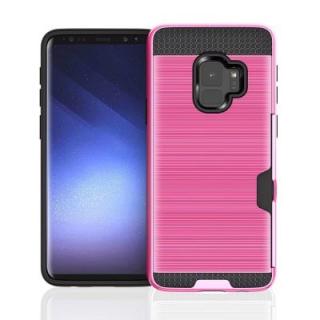 Card Slot Holder Heavy Duty Drop Protective Cover Case for Samsung Galaxy S9