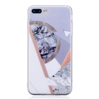 Ultra Thin Mosaic Fashion Marble Soft TPU Phone Case for iPhone 7 Plus