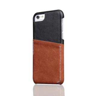 For iPhone 6 Plus / 6s Plus Back Cover Mixed Colors Geuine Leather Case