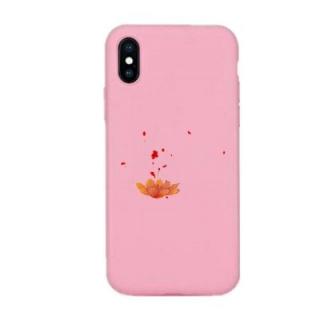 Case for iPhone X Soft TPU Shell Lotus Pattern