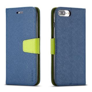 Cover Case For iPhone 7 Plus Multifunktional Canvas Design Flip PU Leather Wallet Case