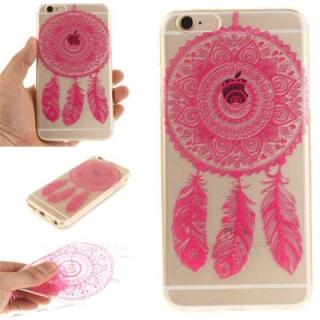 Cover Case for iPhone 6 Plus Rose Bell Soft Clear IMD TPU Phone Casing Mobile Smartphone