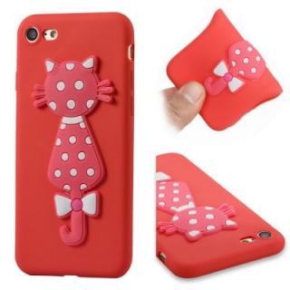 Case For Iphone7 Soft Shell 3D Flower Cat Phone Protection Shell