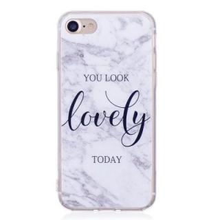 Ultra Thin Lovely Characters Fashion Marble TPU Case for iPhone 8