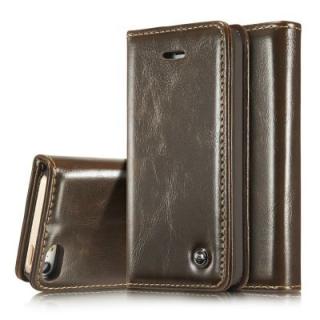 CaseMe 003 for iPhone 5 5S SE Flip Wallet Case Magnetic Closure Cover with ID and Money Slots