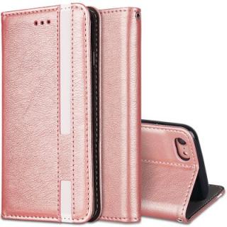 For iPhone 7 / 8 Business Leather Case Magnetic Closure Wallet Stand Cover