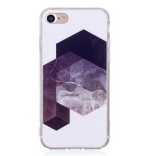 Diamond Lattice Mosaic Fashion Marble Soft TPU Case for iPhone 7