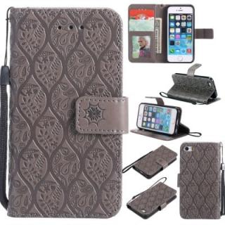 Case for iPhone 5 / 5s / SE Flip Wallet PU Leather High Quality Book Stand Card Slot Phone Cover