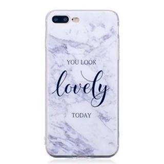 Ultra Thin Lovely Characters Fashion Marble TPU Case for iPhone 7 Plus