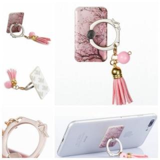 Phone Ring Stand Holder, MAXFE.CO 360 Degree Rotating Grip Zinc Alloy Kickstand Phone Finger Holder