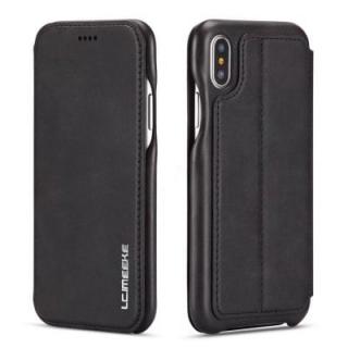 LC.IMEEKE For iPhone X Case Premium Leather Stand Cover with Card Slots