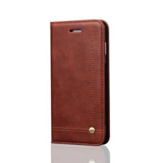 For iPhone 7 Plus / 8 Folio Antique Leather Case Magnetic Closure Leisure Stand Cover