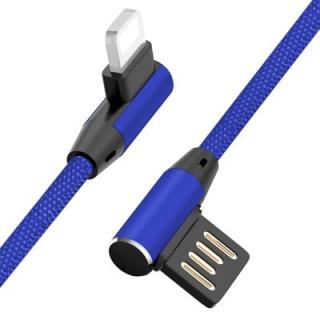 Double Bend 8 Pin Fast Charging Data Sync Cable