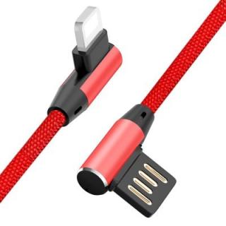 Double Bend 8 Pin Fast Charging Data Sync Cable