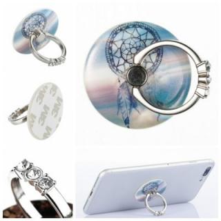 Phone Finger Ring Holder Desk Tablet Stand 360 Degree Rotating Sticker on Devices