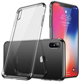 CAFELE Anti-shock Electroplate Phone Protective Case for iPhone X