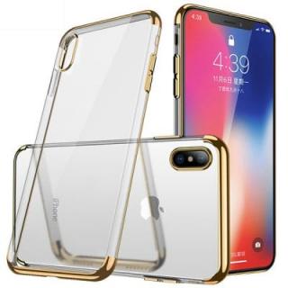 CAFELE Anti-shock Electroplate Phone Protective Case for iPhone X