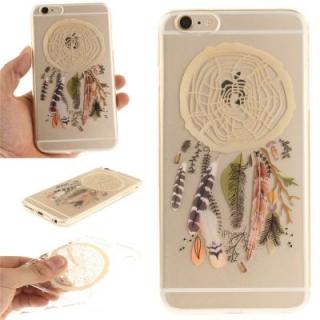 Cover Case for iPhone 6 Plus Color Bells Soft Clear IMD TPU Phone Casing Mobile Smartphone