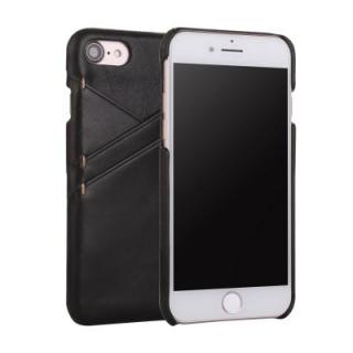 for iPhone 7 / 8 Genuine Leather Frosted Cowhide Back Cover Case with Card Slot