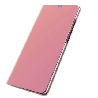 Cover Case for SamsungGalaxy A6 2018 Mirror Flip Leather Clear View Window Smart