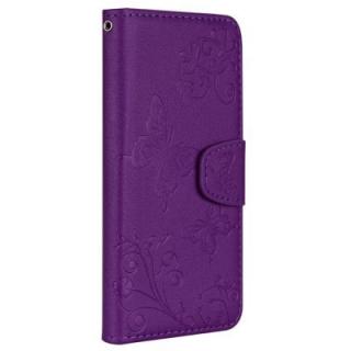 Cover Case For IPhone 6 6S with Mirror Premium PU Leather Mobile Shell Butterfly and Flower Pattern Protective Holster