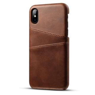 PU Leather Case for IPhone X  Cover Protective Card Holder Wallet Mobile