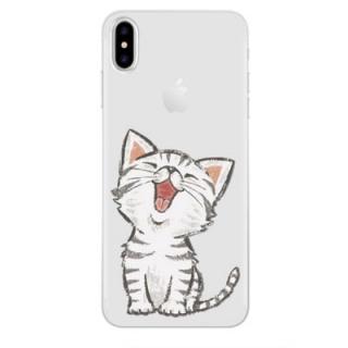 Perfect Fitted Beautiful Black Cat TPU Case for iphone X