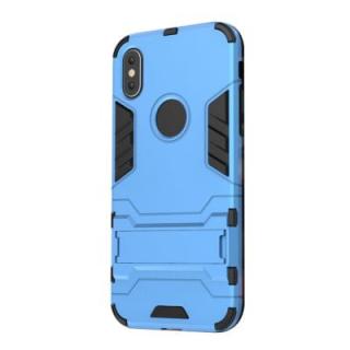 Case for iPhone X with Stand Back Cover Solid Colored Hard PC