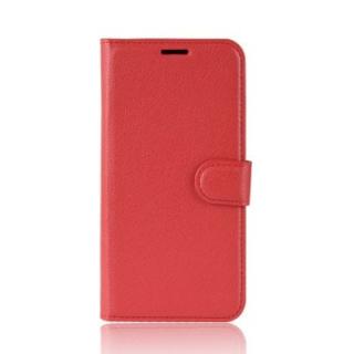 Litchi PU Leather for Huawei Honor 10 Flip Wallet Cover Case