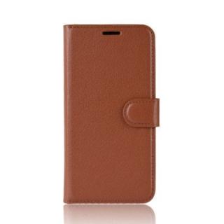 Litchi PU Leather for Huawei Honor 10 Flip Wallet Cover Case