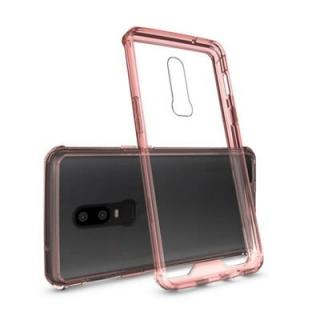 Case for OnePlus 6 Translucent Back Cover Solid Colored Hard Acrylic