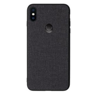 Silicone Soft Shell Hard Fabric Skin Phone Case for Xiaomi Mi 8