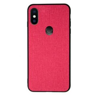 Silicone Soft Shell Hard Fabric Skin Phone Case for Xiaomi Mi 8