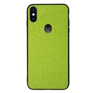 Silicone Soft Shell Hard Fabric Skin Phone Case for Xiaomi Mi 8