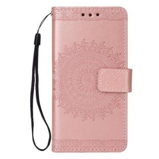 Embossing PU Leather Wallet Stand Flip Case for Sony Xperia XA2