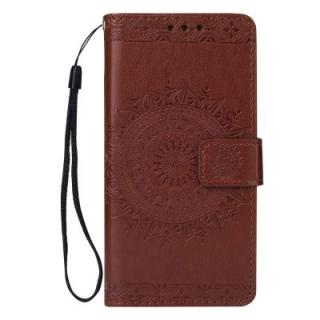 Embossing PU Leather Wallet Stand Flip Case for Sony Xperia XA2