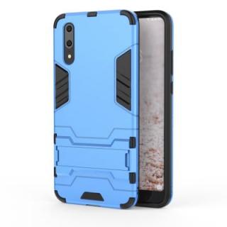 Case for Huawei P20 with Stand Back Cover Solid Colored Hard PC