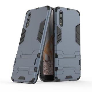 Case for Huawei P20 with Stand Back Cover Solid Colored Hard PC