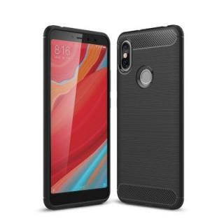 Case for Redmi S2 Shockproof Back Cover Solid Color Soft Carbon Fiber