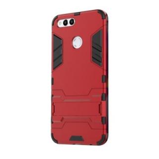 Case for Huawei Honor V7 with Stand Back Cover Solid Colored Hard PC