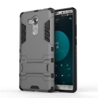 Case for Huawei Mate8 with Stand Back Cover Solid Colored Hard PC