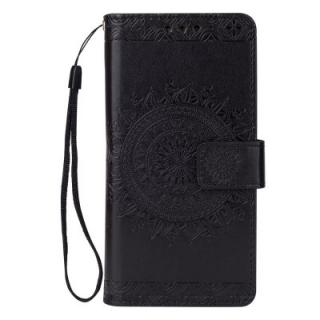 Embossing PU Leather Wallet Stand Flip Case for Sony Xperia XA2