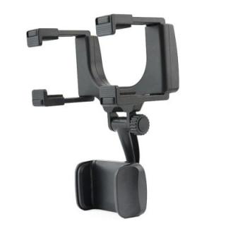 360 Degree Rearview Mirror Mount Stand Holder for Cell Phone