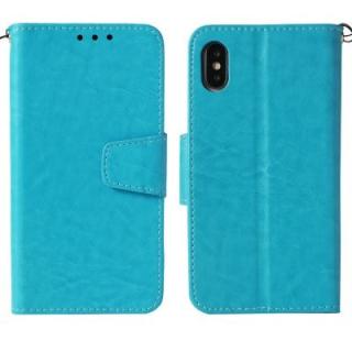 Wallet Leather Flip Cover Case for iPhone X