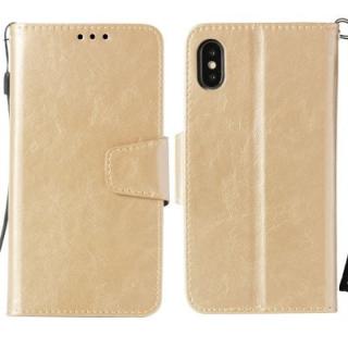 Wallet Leather Flip Cover Case for iPhone X