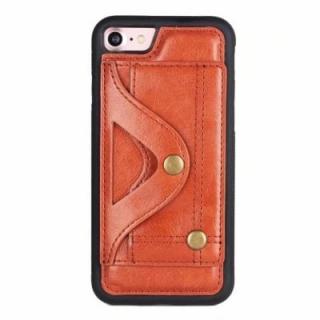 For iPhone 7 / 8 Case Luxury Wallet Fashion Makeup Mirror Leather Card Slot