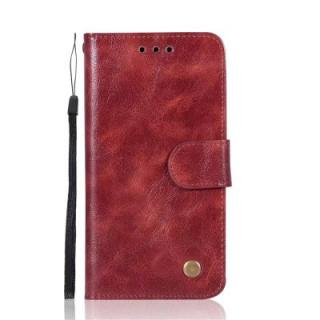 Case For Apple iPhone X Card Holder Wallet with Stand Flip Full Body Solid Color Hard PU Leather