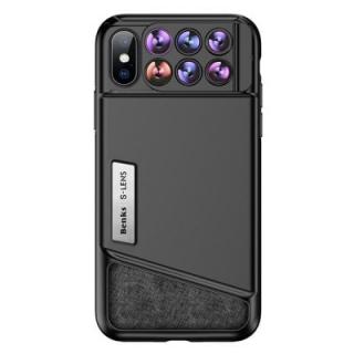 Benks 6 in 1 Camera Lens Protective Phone Case for iPhone X