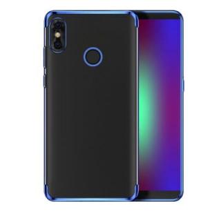 Transparent Slim Electroplate Plating TPU Case for Xiaomi 8